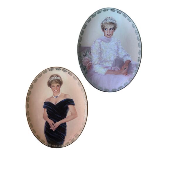 Princess Diana Collector Plate Set 6 Plate Limited Edition, Bradford Exchange - Picture 5 of 5